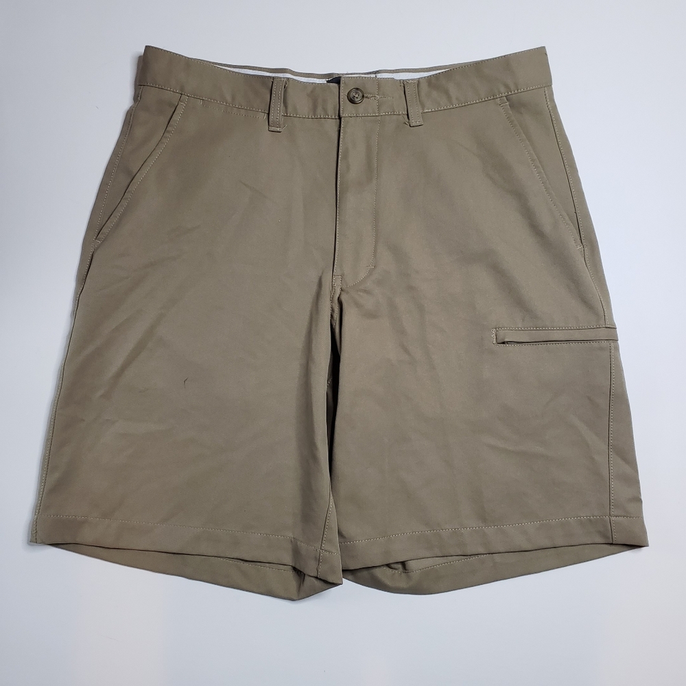 Men's Beige Khaki Covington Shorts Size 32 Business Travel School